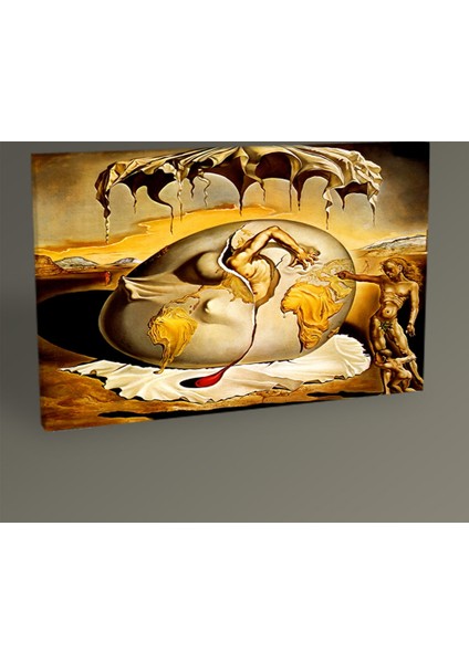 Salvador Dali Geopoliticus Child Tablo 60X40