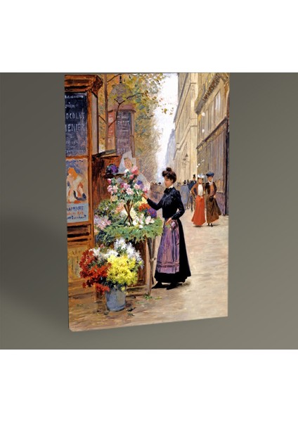Çiçekçi Tablo 60X40