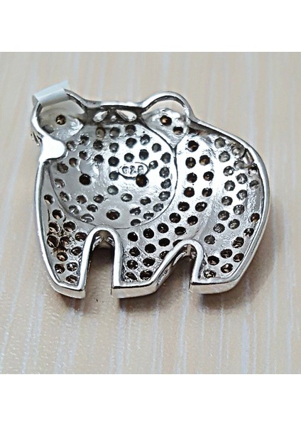 Tyelo Takı, Gümüş, Zirkon Taşlı, Ayıcık Kolye Ucu fiyatları