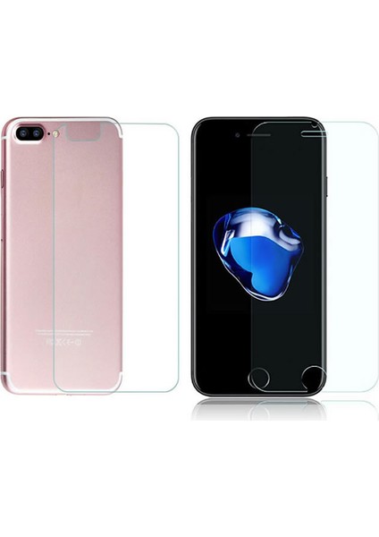Apple iPhone 7 Plus Ön Arka Takım Tempered Glass Cam Koruma