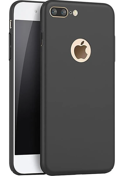 Apple iPhone 7 Premium Matte Silikon Kılıf+Cam Koruma