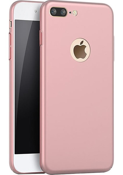 Apple iPhone 7 Plus Premium Matte Silikon Kılıf+Cam Koruma