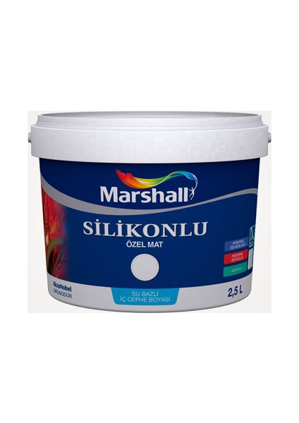 Silikonlu Özel Mat İç Cephe Boyası 15 lt Karamela