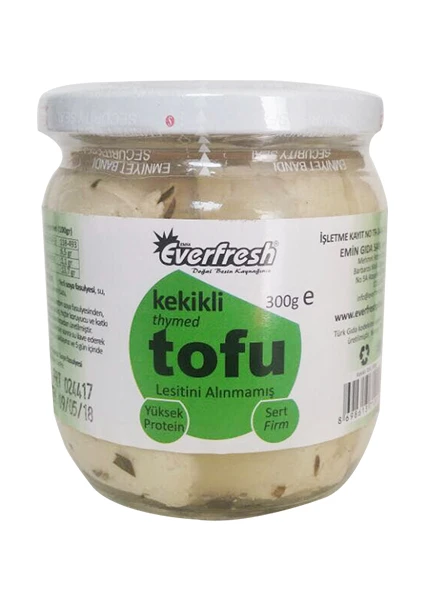 Kekikli Tofu 300 gr