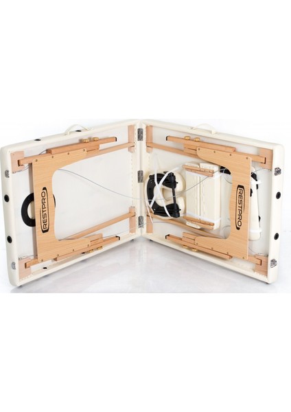 Classic 2 Krem Renk Katlanabilir Masaj Masası modelleri