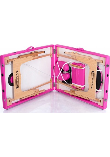 Classic 2 Pembe Renk Katlanabilir Masaj Masası modelleri