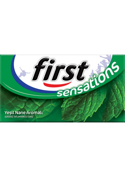 Sensations Yeşil Nane Aromalı Sakız 27g