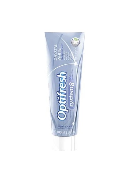 Optifresh System 8 Diş Macunu- Kristal Beyazlık-100 Ml