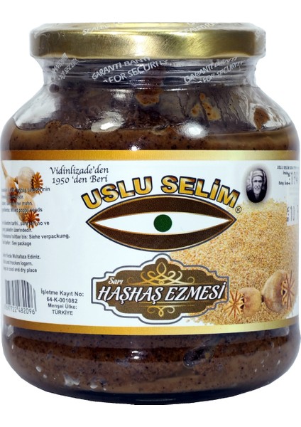 Haşhaş Ezmesi Sarı 350 Gr. Uşak Yöresi