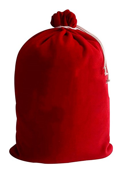 Noel Baba Hediye Dağıtım Çuvalı Polar 75X100