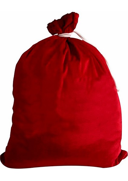 Noel Baba Hediye Dağıtım Çuvalı Kadife 75X100