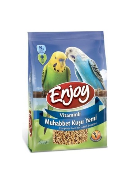 Vitaminli Muhabbet Kuşu Yemi 400 Gr