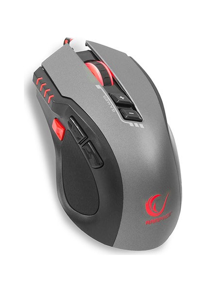 Smx-R81 Usb Siyah 3000Dpi Rgb Oyuncu Mouse