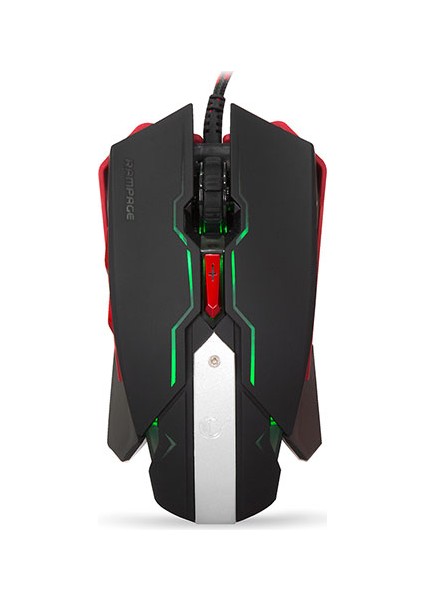 Smx-R8 Usb Siyah 6D 7 Farklı Led Adınlatma Makrolu Oyuncu Mouse