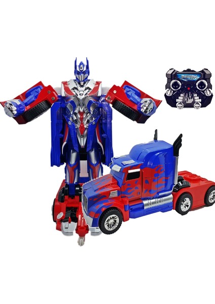 Transformers Uzaktan Kumandalı Robota Dönüşen Araba Optimus Prime