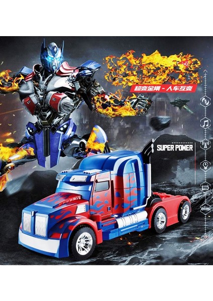 Transformers Uzaktan Kumandalı Robota Dönüşen Araba Optimus Prime fiyatları