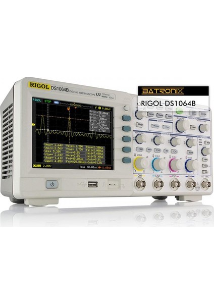 Ds-1064B 4 Kanal 60 Mhz Rigol Dıjıtal Hafızalı Osıloskop