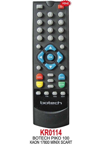 Botech Pico 100 Uydu Kumandası