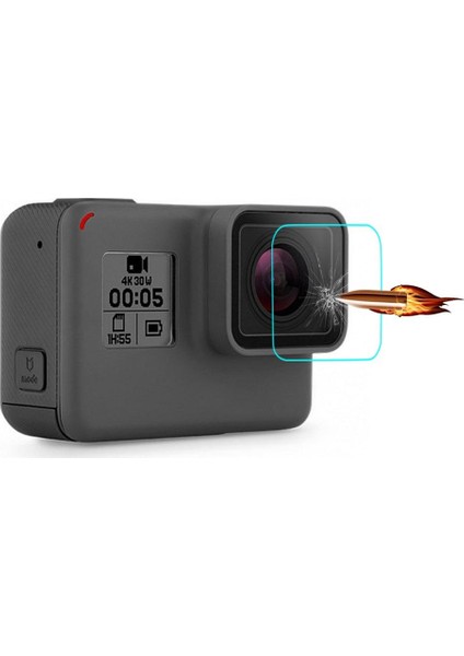 Gopro Hero 5 Uyumlu Lcd Ve Ekran Koruyucu Kg1338