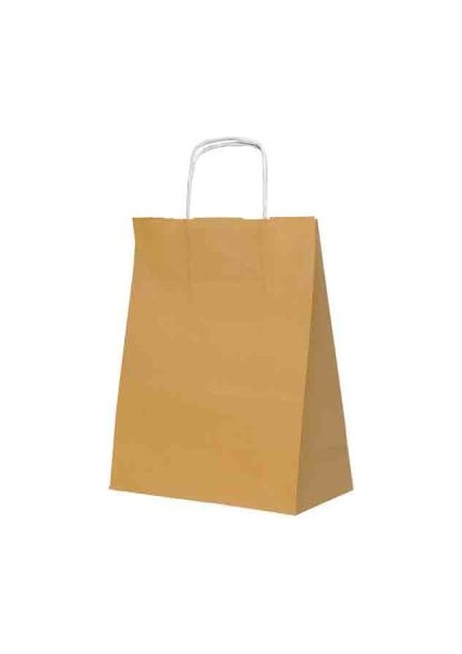 Kraft Çanta Altın Büyük Boy 31x41cm 25li