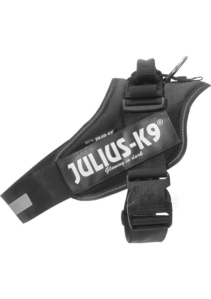 Julius-K9 Idc-Göğüs Tasması Siyah | 40-70Kg Ve 82+115Cm Göğüs Çevresi