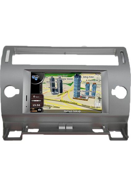 Citroen Eski C4 Multimedya Navigasyon Kamera Bluetooth Televizyon