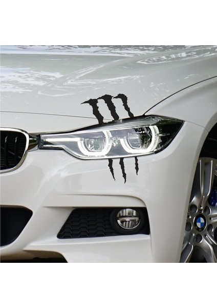 Far İçin Monster Pençe Oto Sticker