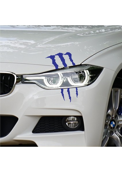 Far İçin Monster Pençe Oto Sticker