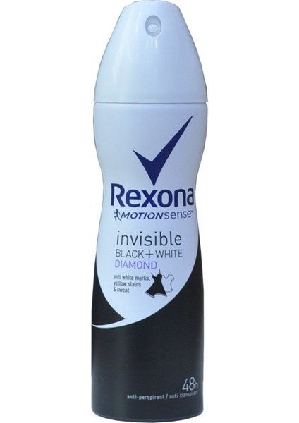 İnvisible Black&White Diamond Kadın Deodorant 150 Ml