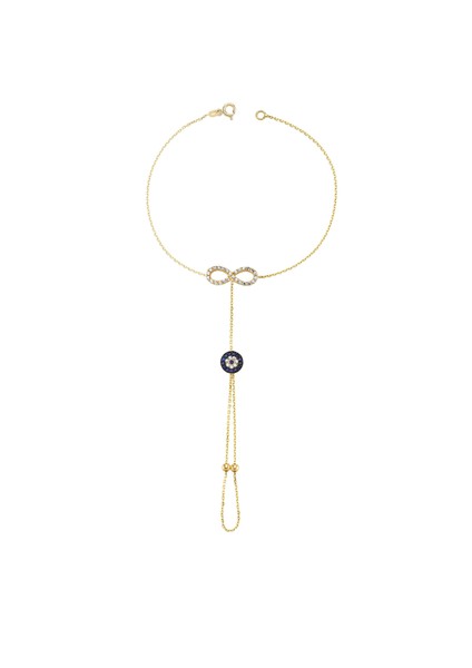 Altın Sonsuzluk Nazar Taşlı Şahmeran