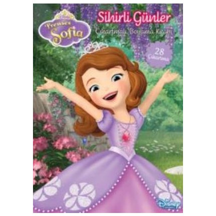 Disney Prenses Sofia Sihirli Gunler Cikartmali Boyama Kitabi Fiyati