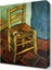 Van Gogh Sandalye Canvas Tablo 45x30 cm 1