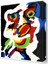 Karel Appel Tablosu 45x30 cm 1