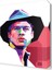 Brad Pitt Canvas Tablo 40x40 cm 1