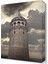 Bulutlar ve Galata Kulesi Tablo 45x30 cm 1