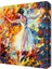 Beyazlı Balerin Canvas Tablo 105x70 cm 1