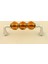 Kristal Taşlı Kulp 96Mm Kahve 2