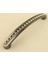 Gürçay Sıralı Taşlı Yonca Füme Kulp 128mm (2 Adet) 1