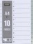 1010 Separatör 1-10 Rakam 1