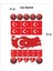 Bayrak Sticker Seti 1