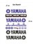 Yamaha Motosiklet Sticker Seti 1