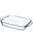 Borosilikat Dıkdörtgen Fırın Kabı 2.1 Lt 31x20Cm 1
