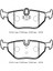 SAAB 9 5- 99/03 ARKA FREN BALATASI (DİSK) (123,1X45X16)(BRAMAX) 1