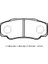 PEUGEOT BOXER- 07/13 ARKA FREN BALATASI (DİSK) (111,6X49,8X19,5)(BRAMAX) 1