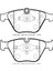 BMW 3 SERI- E90- 05/09 ÖN FREN BALATASI (DİSK) (155,2X68,5X19)(BRAMAX) 1