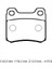 MERCEDES E CLASS- W124- 85/93 ARKA FREN BALATASI (DİSK) (62X54,2X13,5)(BRAMAX) 1