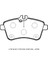 MERCEDES A CLASS- W169- 05/08 ÖN FREN BALATASI (DİSK)(131.8X70X18.5)(BRAMAX) 1