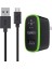 Ev Şarj Cihazı 2.1 Amper + Micro USB Kablo - Siyah - BLK-111 1