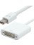 Mini Display Port to DVI Kablo - 15CM 2