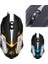 V6 USB SİYAH OYUNCU MOUSE 1